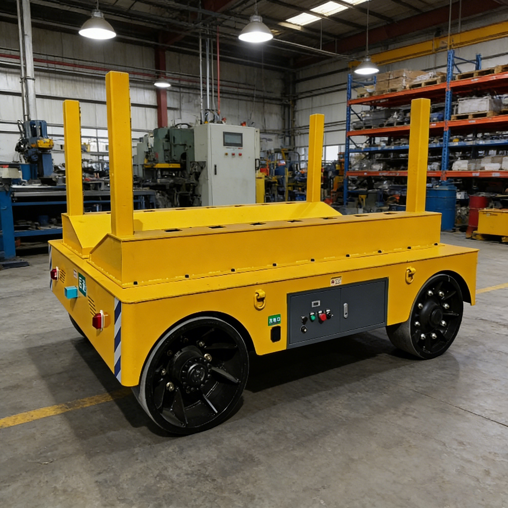 无轨道电动搬运车